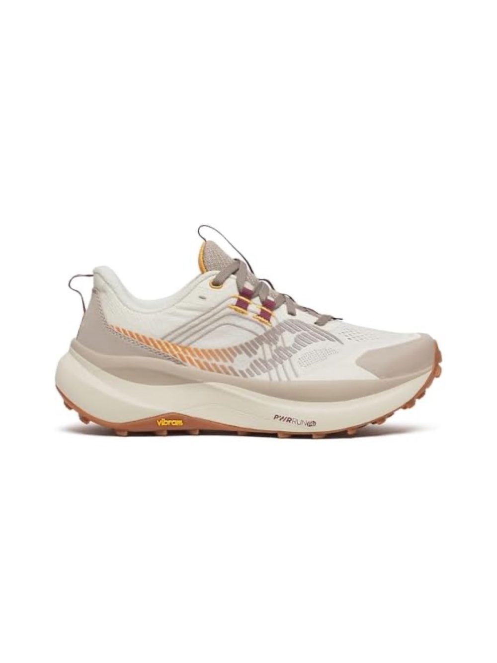 SAUCONY WOMEN'S XODUS ULTRA 4 TRAIL RUNNING SHOE ALMOND/BARKEY SIZE 5